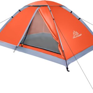 1/2/4/5/6 Person Dome Tents for Camping, Lightweight Portable Backpacking Tent, Small Easy Set Up Outdoor Waterproof Camping Hiking Tent for Adults