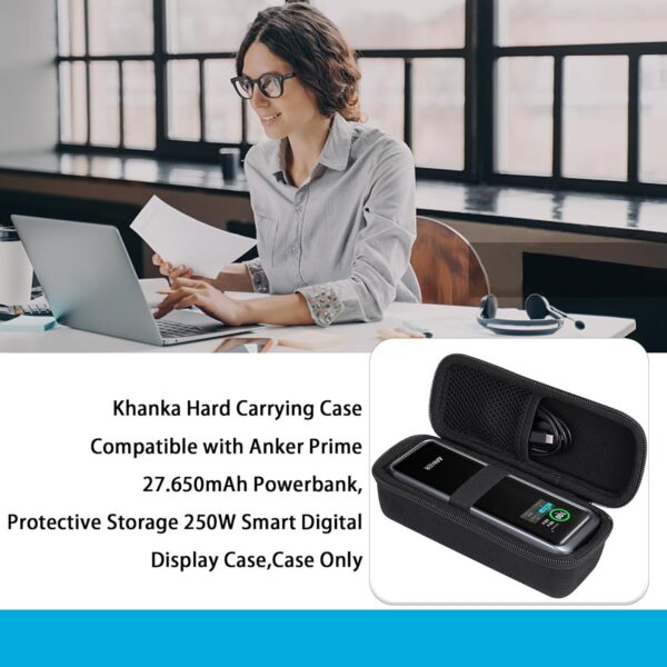 khanka for Anker Prime Power Bank 27650mAh 250W Traveling Case - Image 6