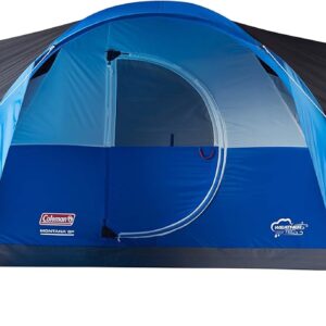 Coleman Montana Camping Tent, 6/8 Person Family Tent with Included Rainfly, Carry Bag, and Spacious Interior, Fits Multiple Queen Airbeds and Sets Up in 15 Minutes