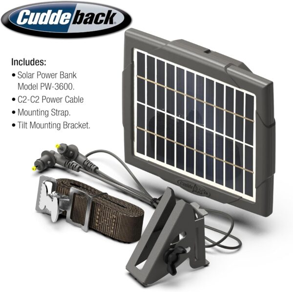 Cuddeback Solar Power Bank, Model# PW-3600 - Image 4