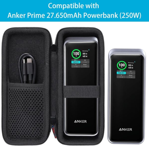 khanka for Anker Prime Power Bank 27650mAh 250W Traveling Case - Image 5