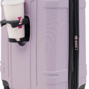 Wrangler Astral Hardside Luggage, Lilac, 20-Inch Carry-On