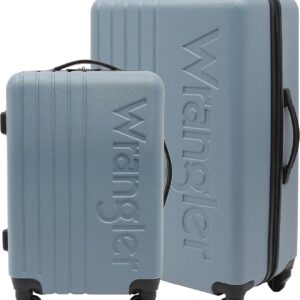 Wrangler Quest Luggage Set, Winter Sky, 2 Piece (30″/22″)